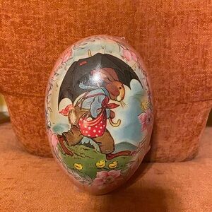 German Paper Mache Easter Egg